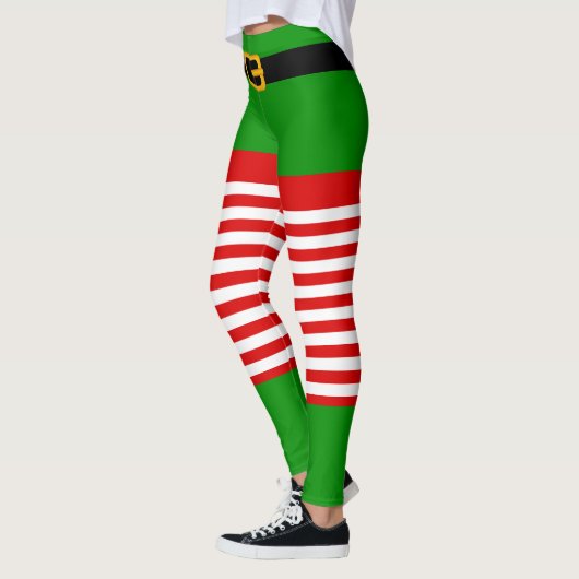 Kerst elf kostuum Leggings (Links)