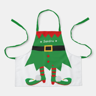 Kerst Elf kostuum Santa's Little Helper Schattige Schort
