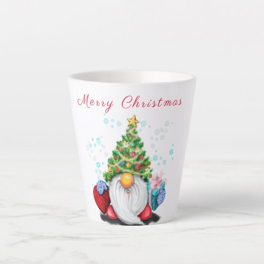 Kerst Elf Latte Mok (Voorkant)