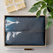 Kerst Elf met Kitten. Tissuepapier (Geschenk)