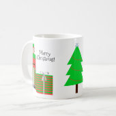 Kerst Elf Mok - Gestreept geschenkpakket (Voorkant links)