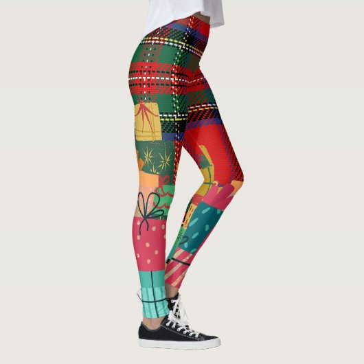 Kerst-elf op de plank Leggings in Cadeaus (Rechts)