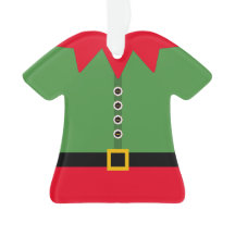 Kerst elf pak beeldje gepersonaliseerd