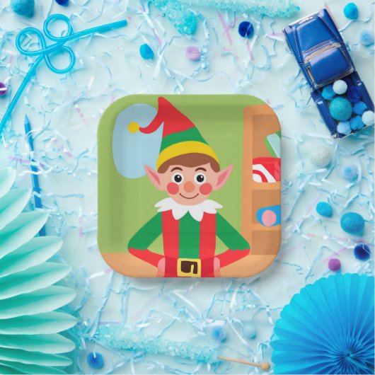 Kerst Elf Papier Bord (Feest)