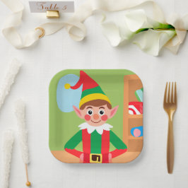 Kerst Elf Papier Bord