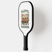 Kerst Elf Parade Pickleball Paddle (Links)