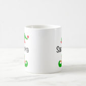 Kerst Elf Pet en Laarzen  Naam Koffiemok (Center)