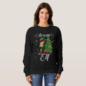 Kerst Elf Team Trui (Voorkant volledig)