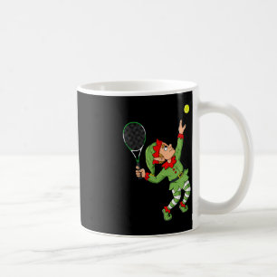 Kerst Elf Tennis Fun Boys Meisjes Kinder Tiener XM Koffiemok