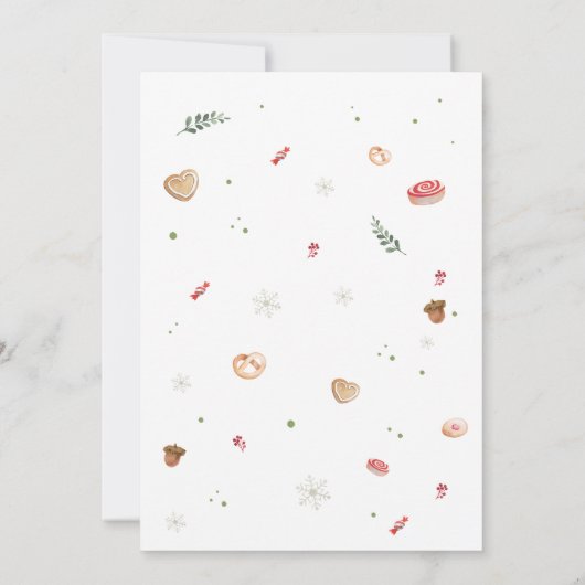 Kerst Elf Terug Ik ben terug Brief Kaart (Achterkant)