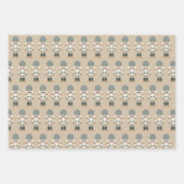 Kerst Elf van de Kerstman Inpakpapier Vel (Voorkant 2)