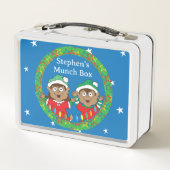 Kerst Elfen donker haar (Achterkant)