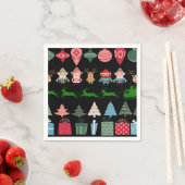 Kerst Elfen en meer Servet (Insitu)