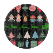 Kerst Elfen en meer Snijplank (Voorkant)