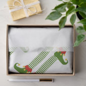 Kerst Elfen Patroon Vakantie Feestelijke Plank Elf Tissuepapier (Geschenk)