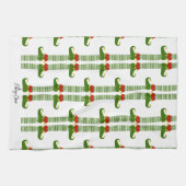 Kerst Elfen Vakantie ELFING CREW Feestelijk Plezie Theedoek (Horizontaal)