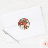 Kerst Elfen Wrapping Gift Sticker (Envelop)