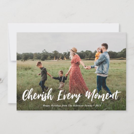 kerst elk moment kerstfeestkaart feestdagenkaart (Voorkant)