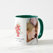 Kerst Elmo | Beste opa - Foto Mok (Voorkant rechts)