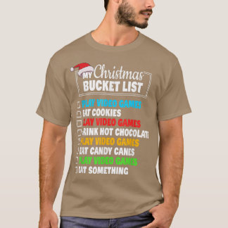 Kerst emmerlijst Sintelhoed Grappige videogamerjon T-shirt