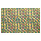 Kerst Emoji Print Fabric Stof (Yard (91,4 cm))