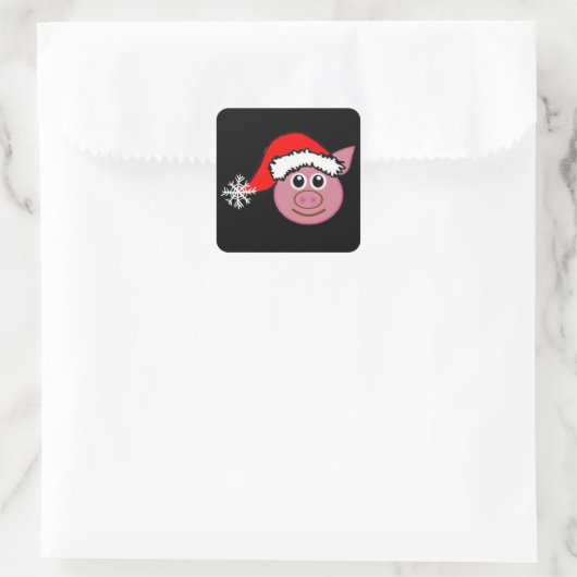 ** KERST EMOJI** STICKERS W / KERSTVARKEN (Tas)