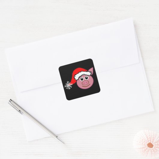 ** KERST EMOJI** STICKERS W / KERSTVARKEN (Envelop)