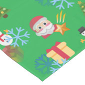 kerst - emoji - tafelkleed (Hoek)