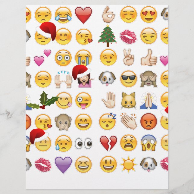 kerst emojis (Voorkant)