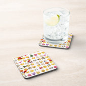 kerst emojis drankjes onderzetter (Rechterzijde)