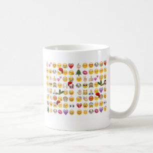 kerst emojis koffiemok
