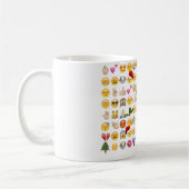 kerst emojis koffiemok (Links)