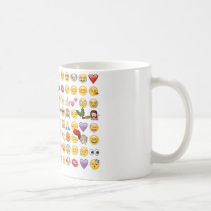 kerst emojis koffiemok