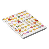 kerst emojis notitieblok (Schuin)