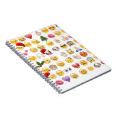 kerst emojis notitieboek (Rechterzijde)