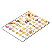 kerst emojis notitieboek (Linkerzijde)