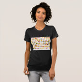 kerst emojis t-shirt (Voorkant volledig)