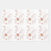 Kerst en Baby shower inpakpapier (Voorkant 3)