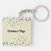 Kerst en de tovenaar sleutelhanger (Achterkant)