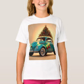 Kerst en een oldtimer t-shirt (Voorkant)