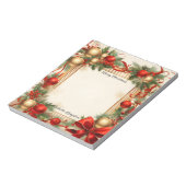 Kerst en Feestdagen Notitieblok (Linkerzijde)