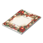 Kerst en Feestdagen Notitieblok (Linkerzijde)