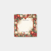 Kerst en Feestdagen Post-it® Notes (Voorkant)