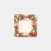 Kerst en Feestdagen Post-it® Notes (Voorkant)
