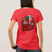 Kerst en Halloween T-Shirt (Achterkant)