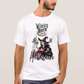 Kerst en Halloween T-shirt (Voorkant)