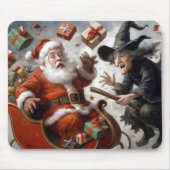 Kerst- en Halloween-vakantie botsing Muismat (Voorkant)