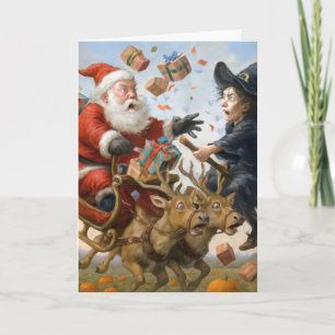 Kerst- en Halloween-vakanties Kaart