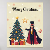 Kerst en het Poster van de tovenaar (Voorkant)