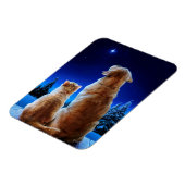 Kerst- en hondenwonder magneet (Linkerzijde)